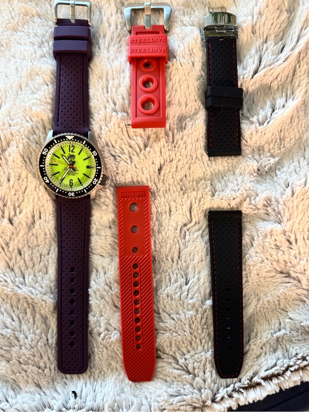 Dean Allen Watch Co Men's "Nightlight" Automatic Dive Watch (39mm)